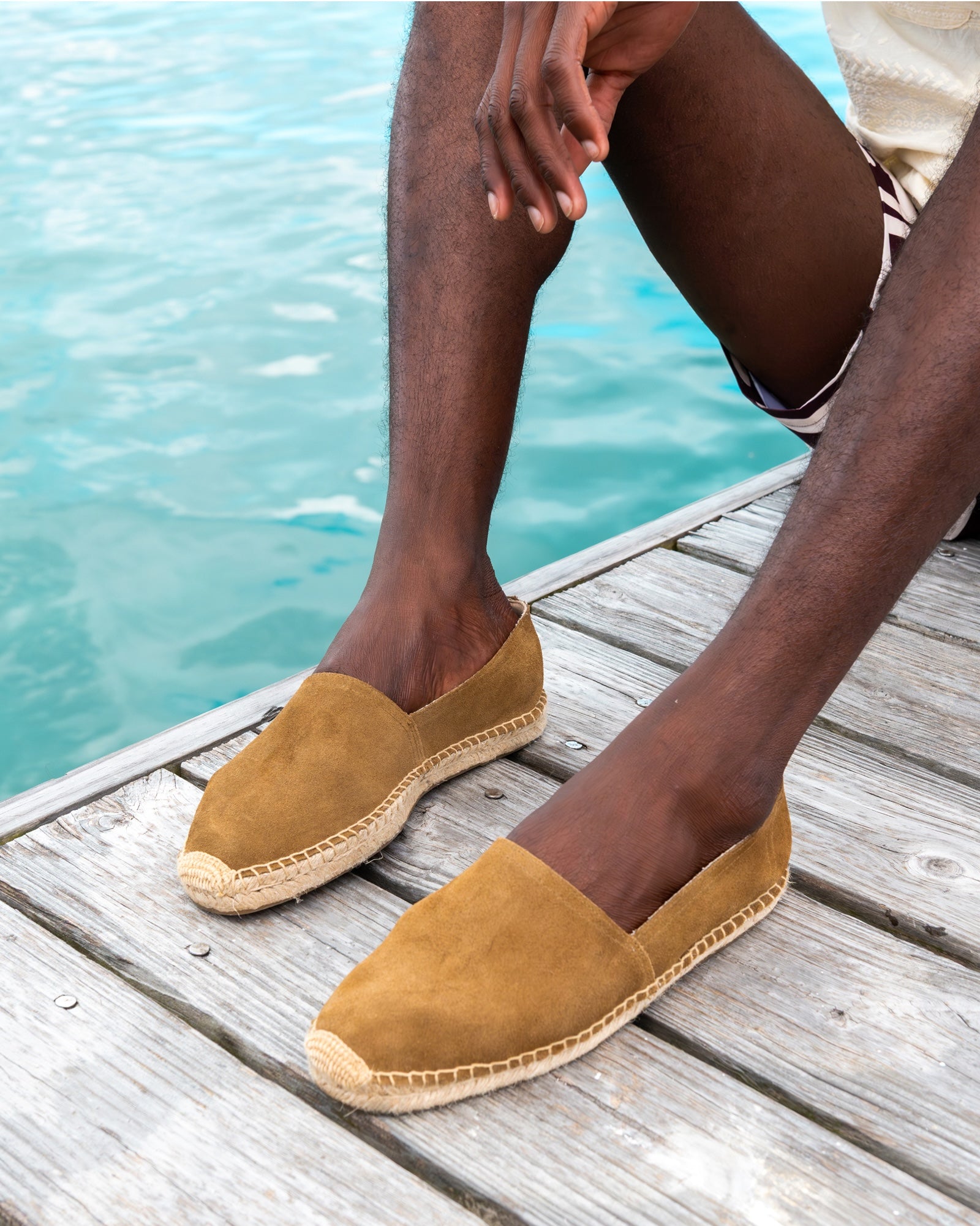Mens_Espadrilles_The Original_Leather Colors_Miel Brown - Men's Espadrilles - Miel Brown - Soludos -