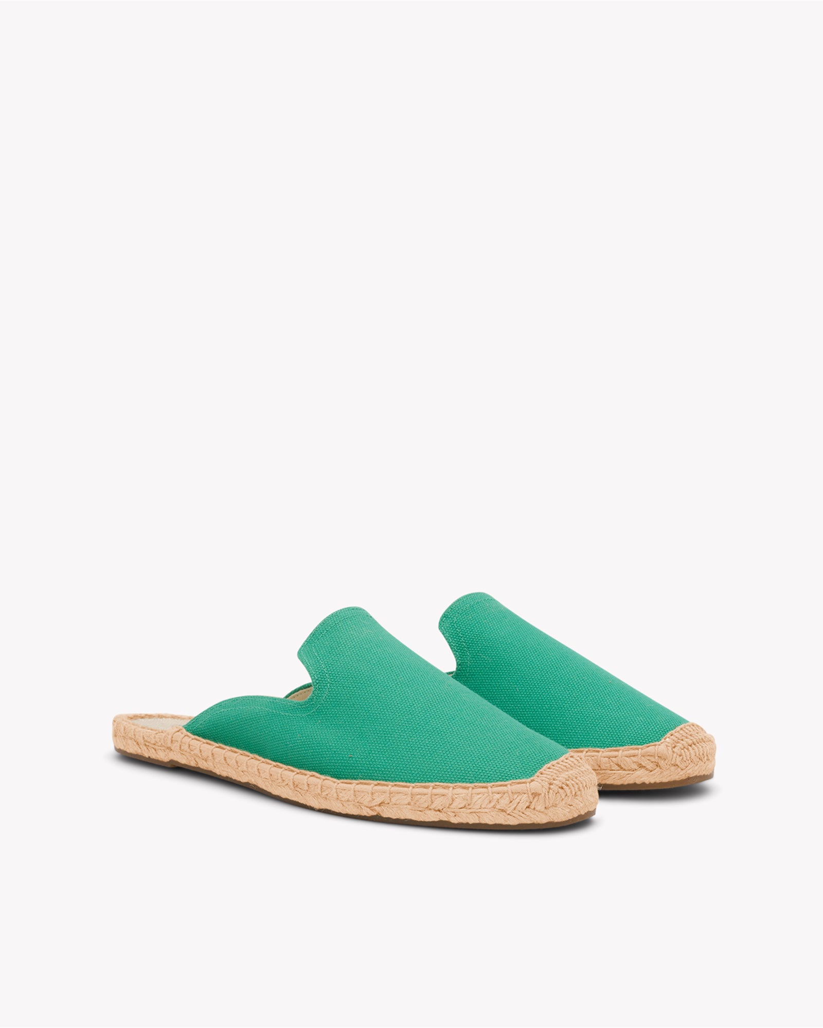 Womens_Espadrilles_The Dali Mule_Canvas Colors_Fiji Green - Women's Espadrilles - Fiji Green - Soludos - 