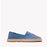 The Original Espadrille - Embroidery / France - Laguna Blue - Men's - Men's Espadrilles - Laguna Blue / France - Soludos - 