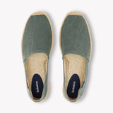Mens_Espadrilles_The Dali Original_Canvas Colors_Vintage Green - Men's Espadrilles - Vintage Green - Soludos - 
