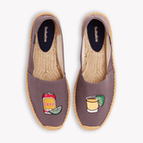 Men's Original Espadrille | Embroidery | Beer - Ceniza Gray - Mens Espadrilles - Beer - Ceniza Gray - ET2C - 