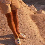 Men's Original Espadrille | Embroidery | Molyan Blue - Natural Undyed - Men's Espadrilles - Natural Undyed - Molyan Blue - Soludos - 