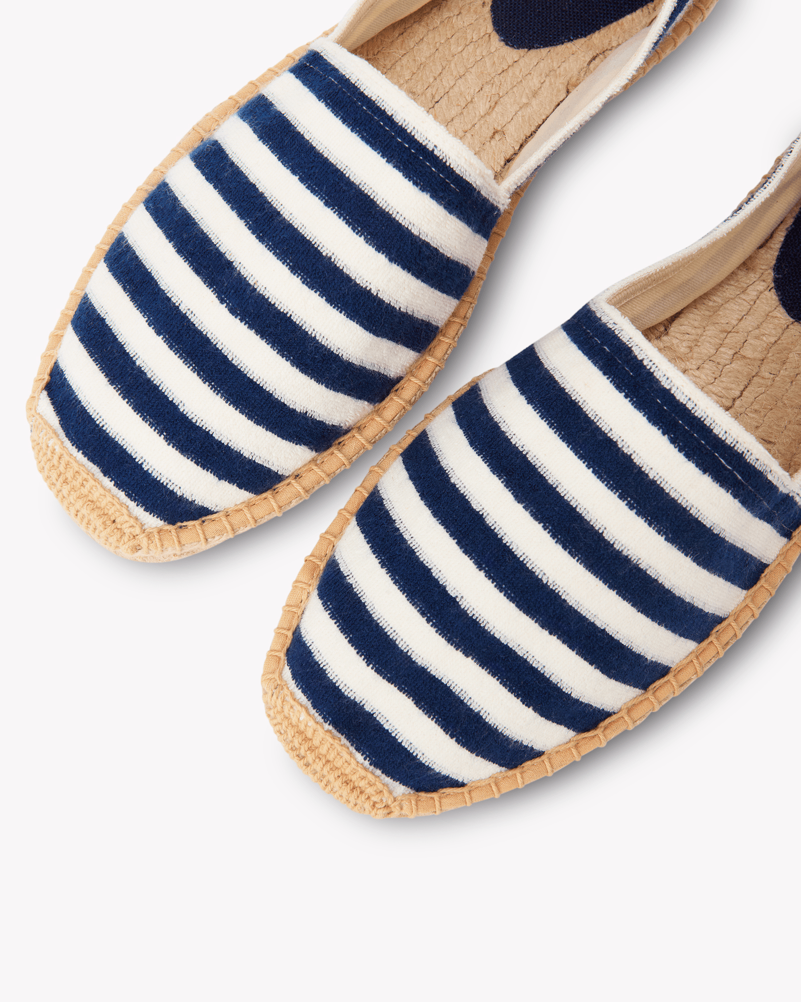 Men's Original Espadrille | Terry | Navy - Natural - Mens Espadrilles - Navy - Natural - ET2C - 