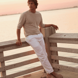 Men's Original Espadrille | Terry | Burgundy - Natural - Mens Espadrilles - Burgundy - Natural - Soludos - 