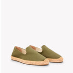 The Smoking Slipper - Seasonal - Oliva Green - Men's - Men's Espadrilles - Oliva Green - Soludos - 