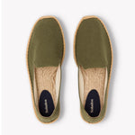 The Smoking Slipper - Seasonal - Oliva Green - Men's - Men's Espadrilles - Oliva Green - Soludos - 
