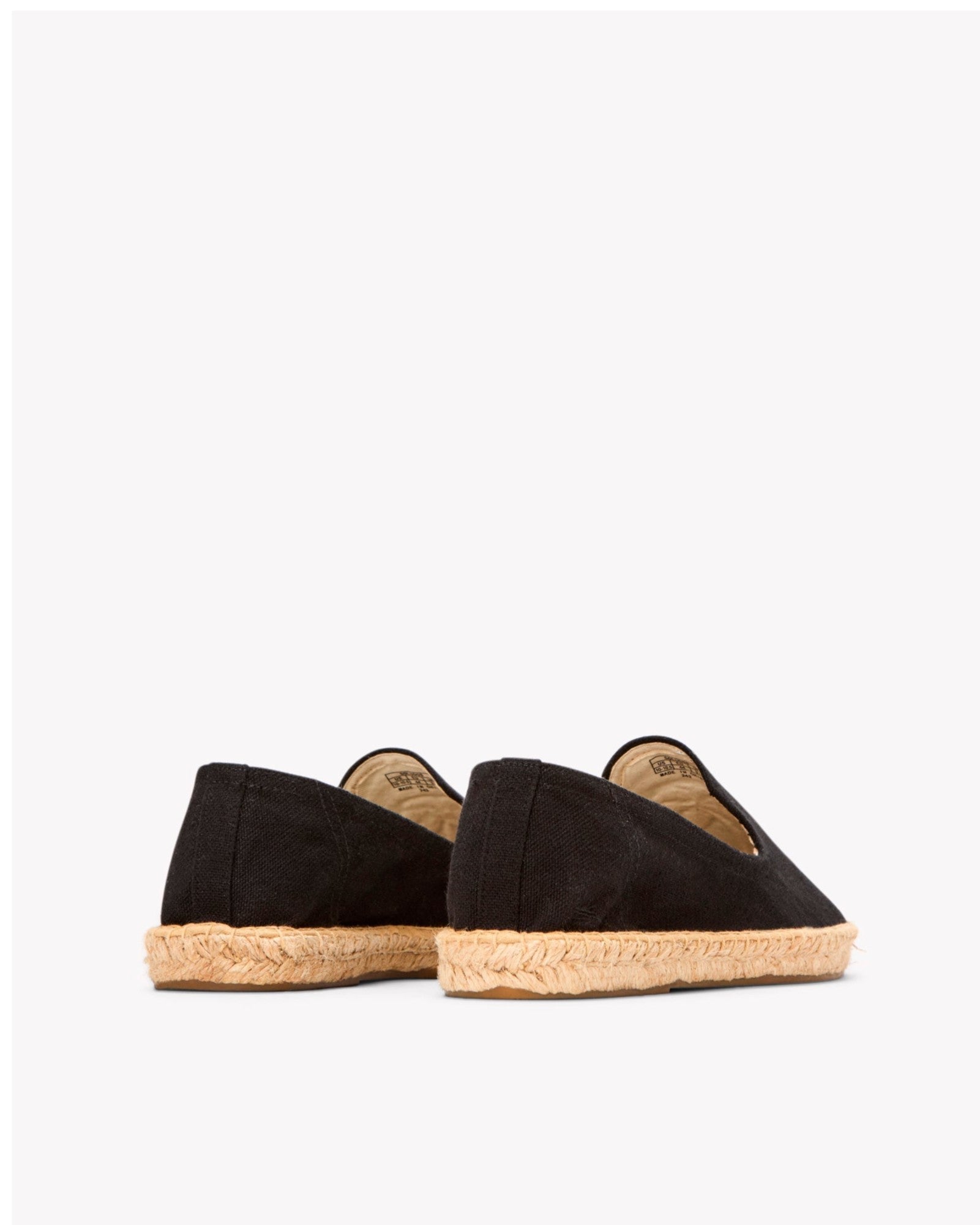The Smoking Slipper - Embroidery / Palm Tree - Black - Men's - Men's Espadrilles - Black / Palm Tree - Soludos - 