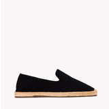 The Smoking Slipper - Tonal Piping - Tonal Black - Men's - Men's Espadrilles - Tonal Black - Soludos - 