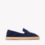 Men's Smoking Espadrille | Embroidery | Boards & Drinks - Armada Blue - Men's Espadrilles - Boards & Drinks - Armada Blue - Soludos - 