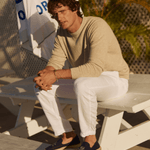 Men's Smoking Espadrille | Embroidery | Boneheads - Armada Blue - Mens Espadrilles - Boneheads - Armada Blue - Soludos - 