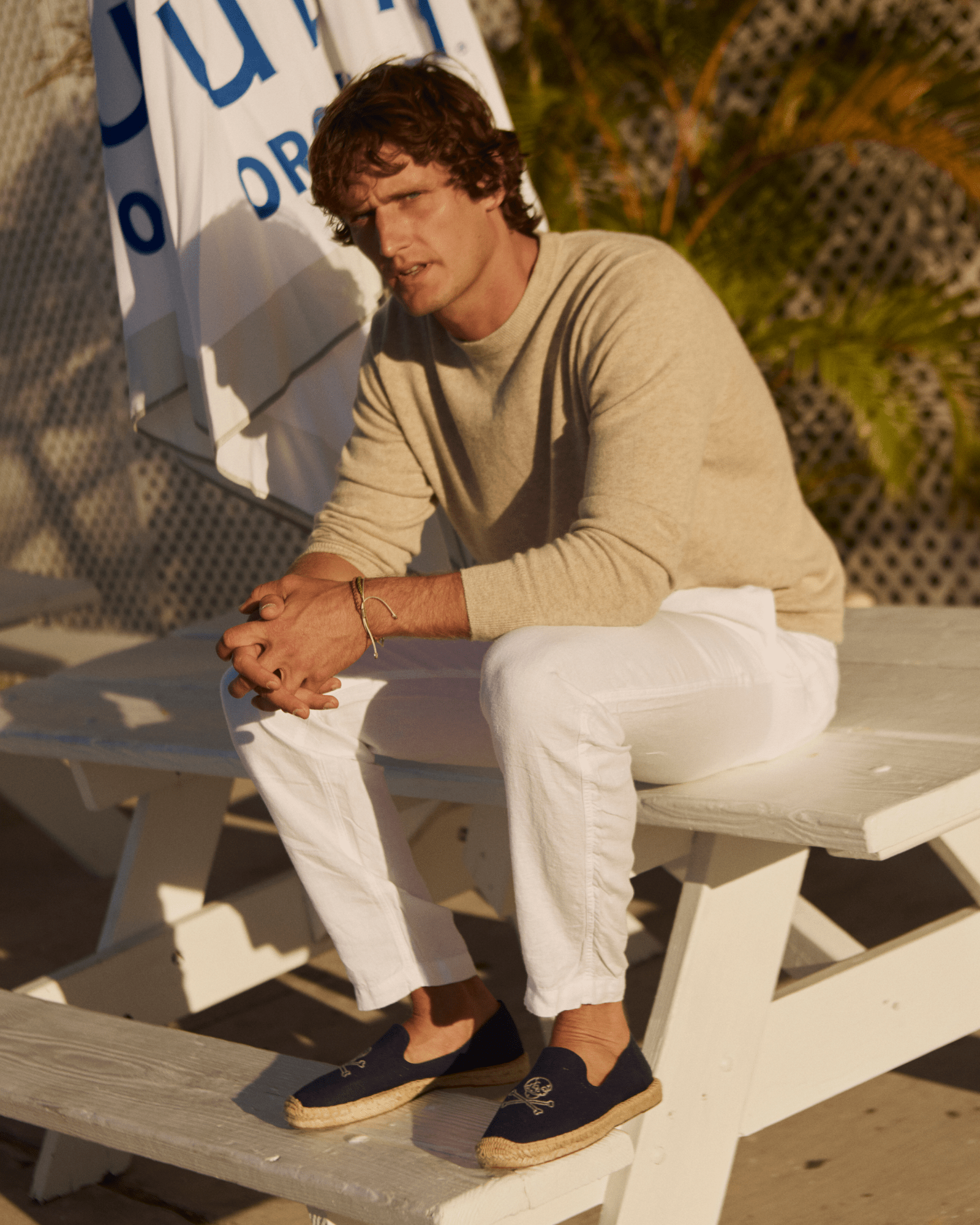 Men's Smoking Espadrille | Embroidery | Boneheads - Armada Blue - Mens Espadrilles - Boneheads - Armada Blue - Soludos - 