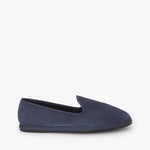 Men's Venetian Loafers | Suede | Indigo Blue - Men's Espadrilles - Indigo Blue - Soludos - 