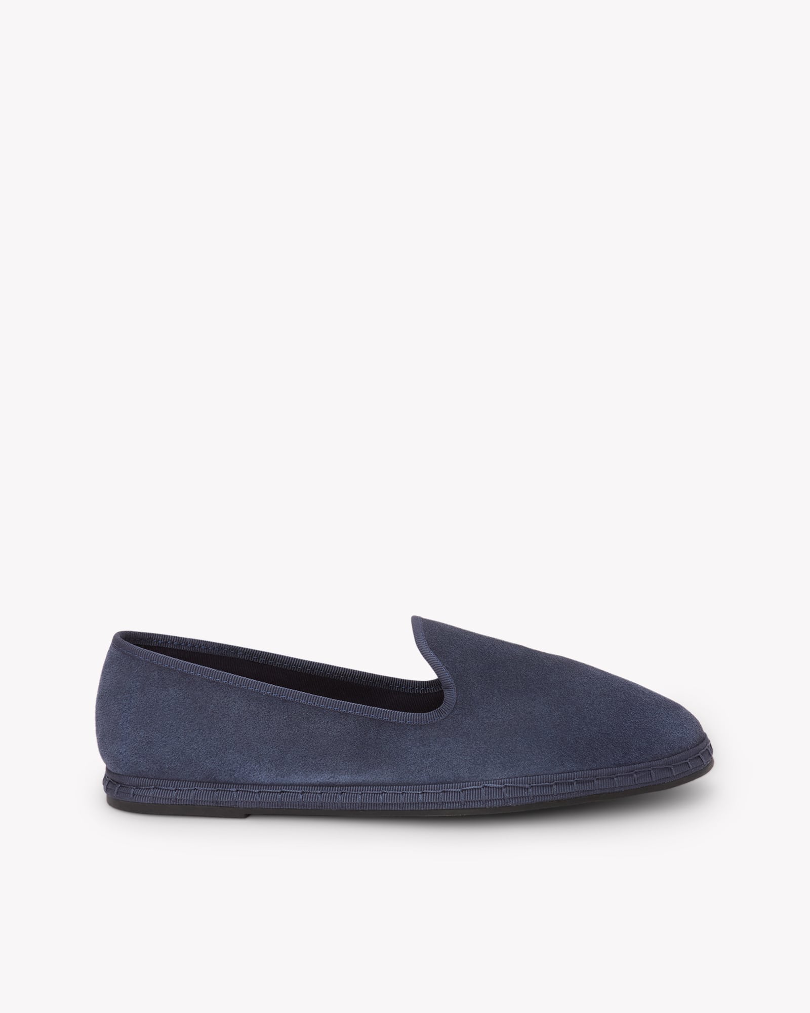 Men's Venetian Loafers | Suede | Indigo Blue - Men's Espadrilles - Indigo Blue - Soludos - 