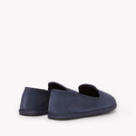 Men's Venetian Loafers | Suede | Indigo Blue - Men's Espadrilles - Indigo Blue - Soludos - 