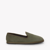 Men's Venetian Loafers | Suede | Bottle Green - Men's Espadrilles - Bottle Green - Soludos - 