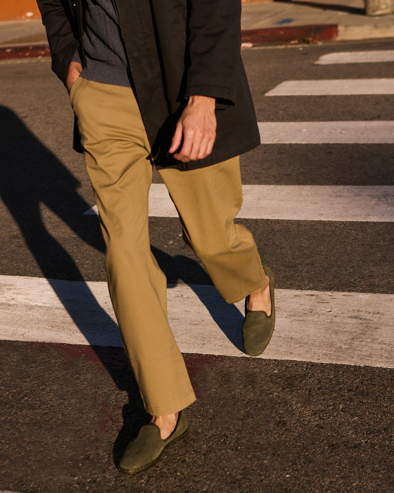 Men's Venetian Loafers | Suede | Bottle Green - Men's Espadrilles - Bottle Green - Soludos - 