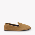 Men's Venetian Loafers | Suede | Camel Brown - Men's Espadrilles - Camel Brown - Soludos - 