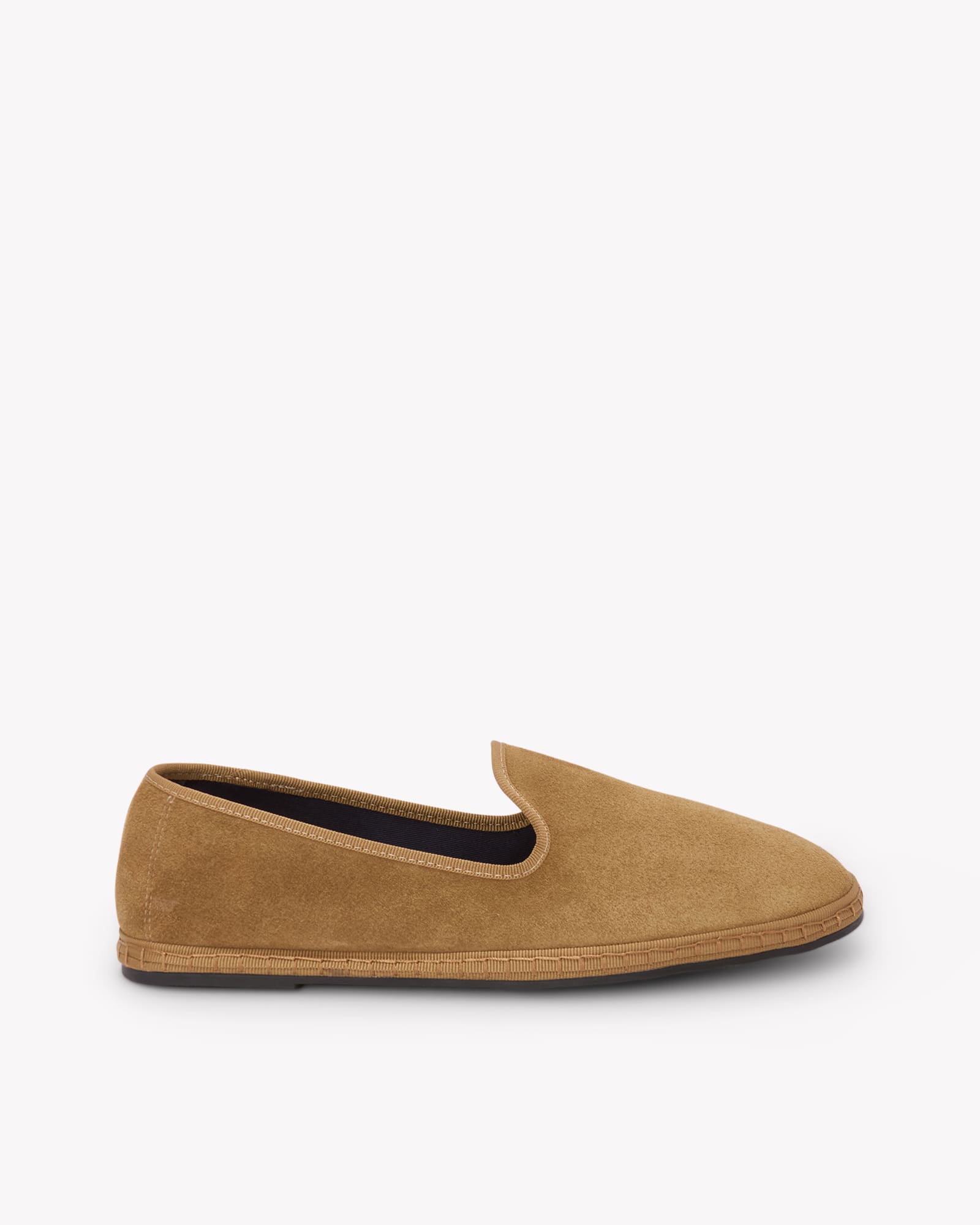 Men's Venetian Loafers | Suede | Camel Brown - Men's Espadrilles - Camel Brown - Soludos - 