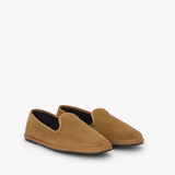 Men's Venetian Loafers | Suede | Camel Brown - Men's Espadrilles - Camel Brown - Soludos - 