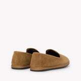 Men's Venetian Loafers | Suede | Camel Brown - Men's Espadrilles - Camel Brown - Soludos - 