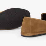 Men's Venetian Loafers | Suede | Camel Brown - Men's Espadrilles - Camel Brown - Soludos - 