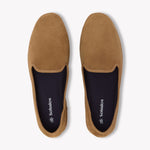 Men's Venetian Loafers | Suede | Camel Brown - Men's Espadrilles - Camel Brown - Soludos - 
