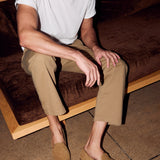 Men's Venetian Loafers | Suede | Camel Brown - Men's Espadrilles - Camel Brown - Soludos - 