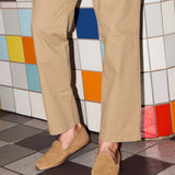 Men's Venetian Loafers | Suede | Camel Brown - Men's Espadrilles - Camel Brown - Soludos - 