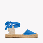 The Lauren Lace Up - Seasonal - French Blue - Women's - Women's Espadrilles - French Blue - Soludos - 