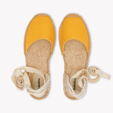 Womens_Espadrilles_The Lauren Lace Up_Linen Colors_Poppy Orange - Women's Espadrilles - Poppy Orange - Soludos - 