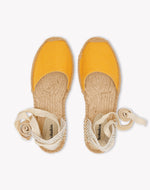 Womens_Espadrilles_The Lauren Lace Up_Linen Colors_Poppy Orange - Women's Espadrilles - Poppy Orange - Soludos - 