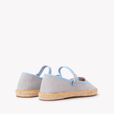 Women's Mary Jane Espadrille | Woven Color | Dolphin Blue - Womens Espadrilles - Dolphin Blue - ET2C - 