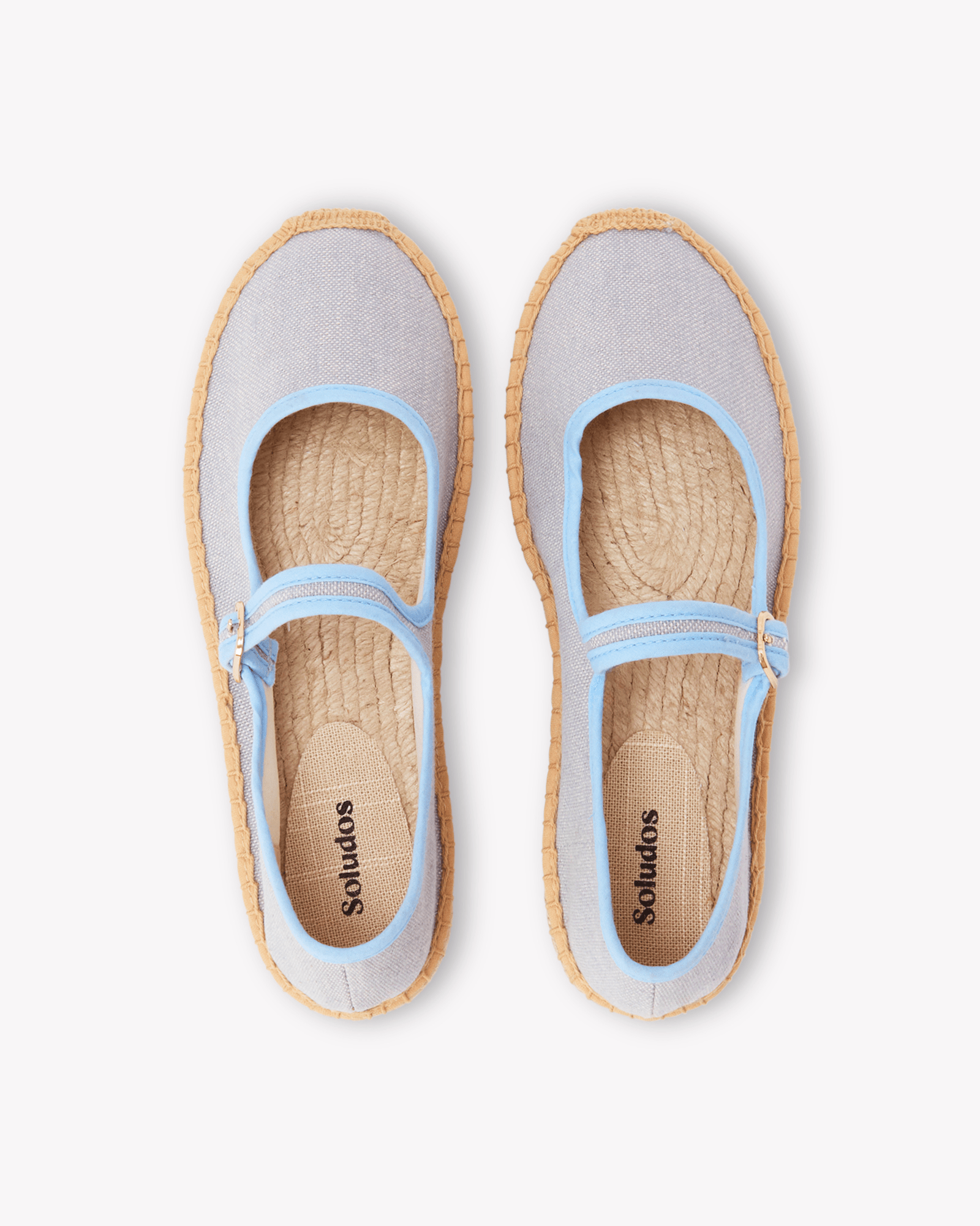 Women's Mary Jane Espadrille | Woven Color | Dolphin Blue - Womens Espadrilles - Dolphin Blue - ET2C - 