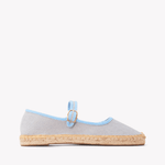 Women's Mary Jane Espadrille | Woven Color | Dolphin Blue - Womens Espadrilles - Dolphin Blue - ET2C - 