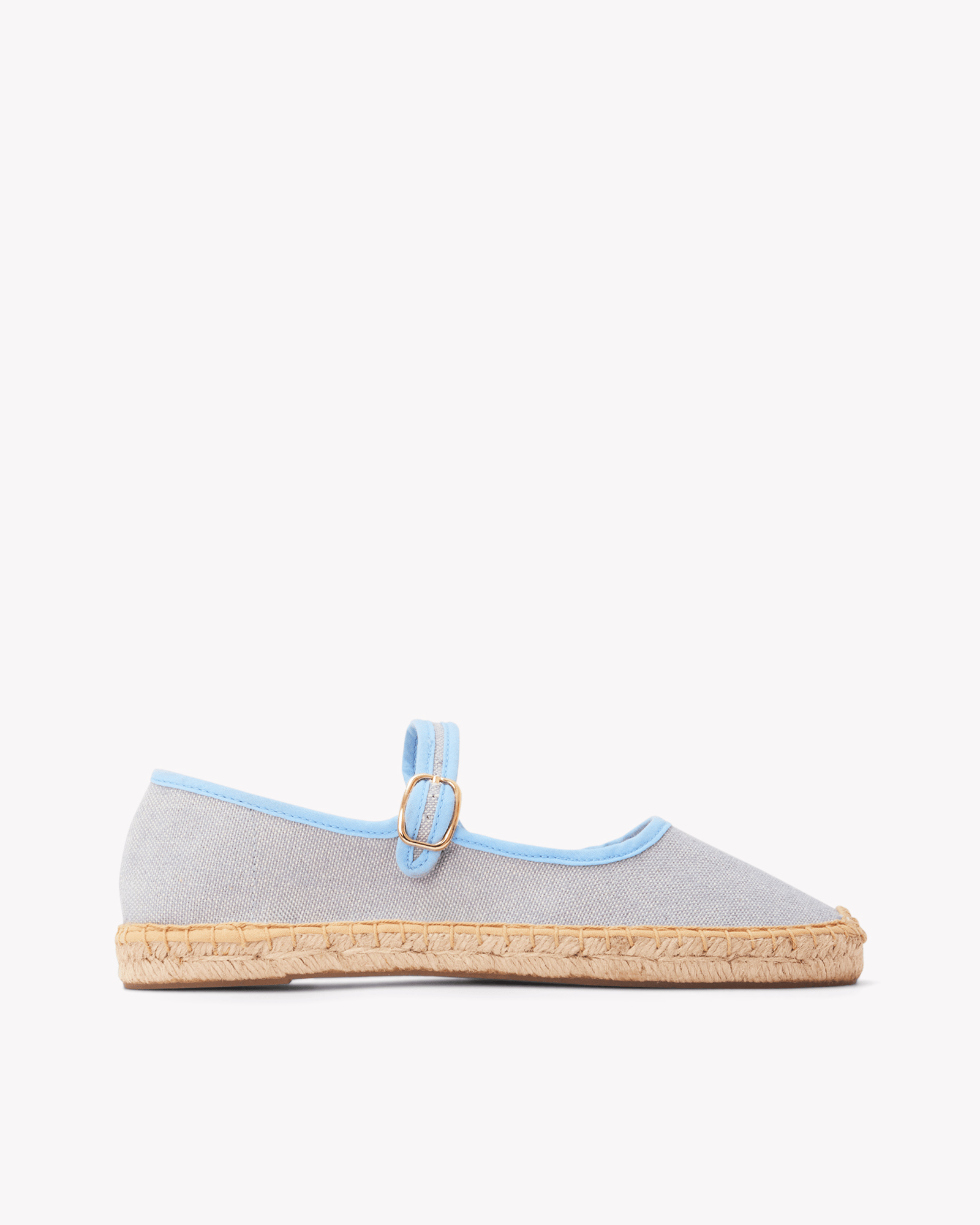 Women's Mary Jane Espadrille | Woven Color | Dolphin Blue - Womens Espadrilles - Dolphin Blue - ET2C - 