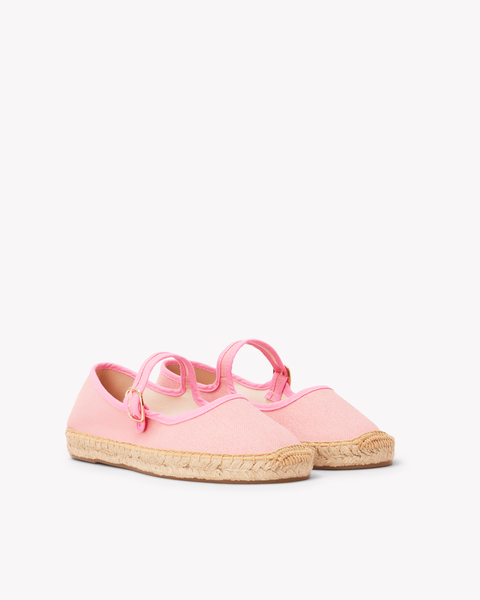 Women's Mary Jane Espadrille | Woven Color | Dusty Rose Pink - Womens Espadrilles - Dusty Rose Pink - ET2C - 