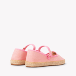 Women's Mary Jane Espadrille | Woven Color | Dusty Rose Pink - Womens Espadrilles - Dusty Rose Pink - ET2C - 