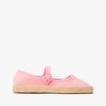 Women's Mary Jane Espadrille | Woven Color | Dusty Rose Pink - Womens Espadrilles - Dusty Rose Pink - ET2C - 