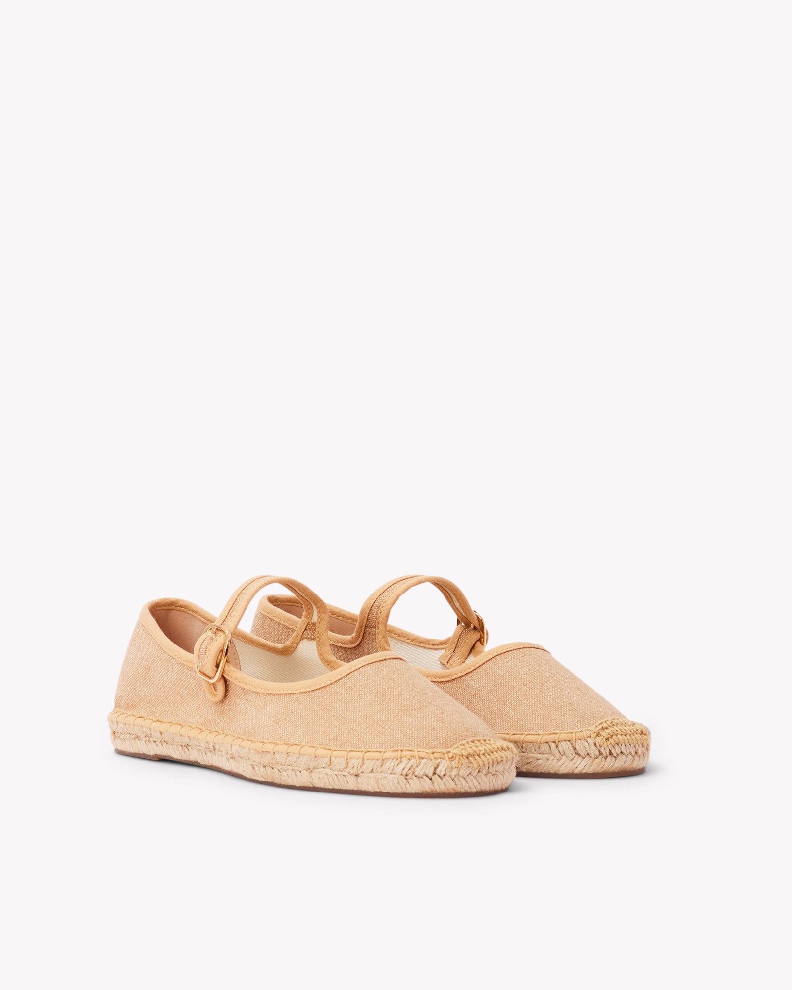 Women's Mary Jane Espadrille | Woven Color | Safari Brown - Womens Espadrilles - Safari Brown - ET2C - 