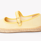Women's Mary Jane Espadrille | Woven Color | Butter Yellow - Womens Espadrilles - Butter Yellow - ET2C - 