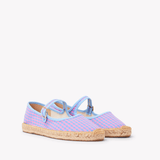 Women's Mary Jane Espadrille | Vichy | Blue - Pink - Womens Espadrilles - Blue - Pink - ET2C - 