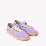 Women's Mary Jane Espadrille | Vichy | Blue - Pink - Womens Espadrilles - Blue - Pink - ET2C - 