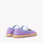Women's Mary Jane Espadrille | Vichy | Blue - Pink - Womens Espadrilles - Blue - Pink - ET2C - 