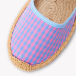 Women's Mary Jane Espadrille | Vichy | Blue - Pink - Womens Espadrilles - Blue - Pink - ET2C - 