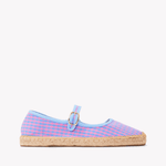 Women's Mary Jane Espadrille | Vichy | Blue - Pink - Womens Espadrilles - Blue - Pink - ET2C - 