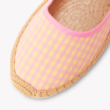Women's Mary Jane Espadrille | Vichy | Pink - Yellow - Womens Espadrilles - Pink - Yellow - ET2C - 