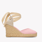 The Marseille Wedge - Classic - Rosa Pink - Women's - Women's Wedge Espadrilles - Rosa Pink - Soludos - 