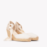 Women's Marseille Wedge Espadrille | Linen Color | Oasis White - Womens Espadrilles - Oasis White - Soludos - 