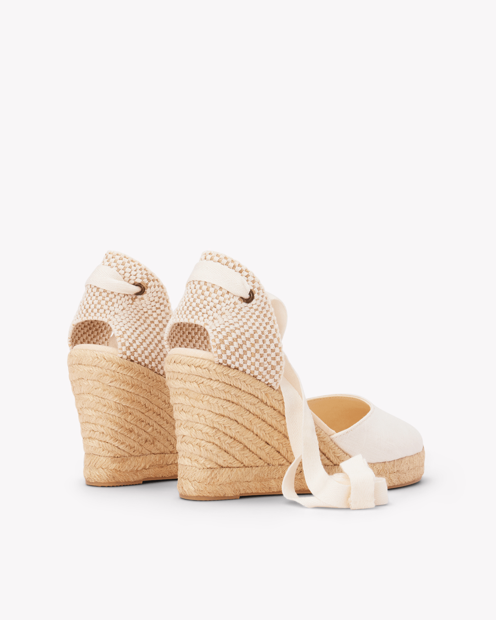 Women's Marseille Wedge Espadrille | Linen Color | Oasis White - Womens Espadrilles - Oasis White - Soludos - 