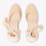 Women's Marseille Wedge Espadrille | Raffia | Natural Undyed - Womens Espadrilles - Natural Undyed - Soludos - 